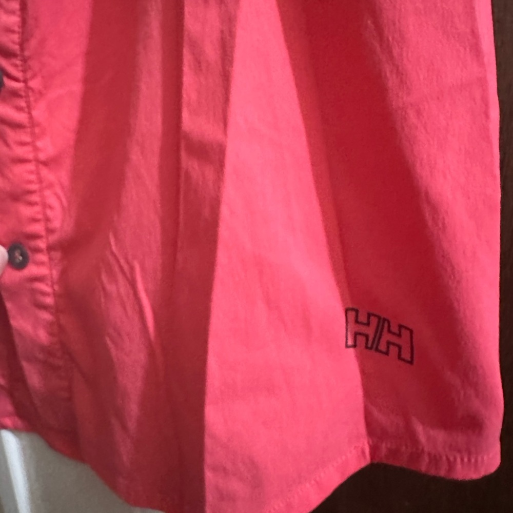 NWOT Helly Hansen size XL- pink button down hiking shirt - Picture 3 of 6